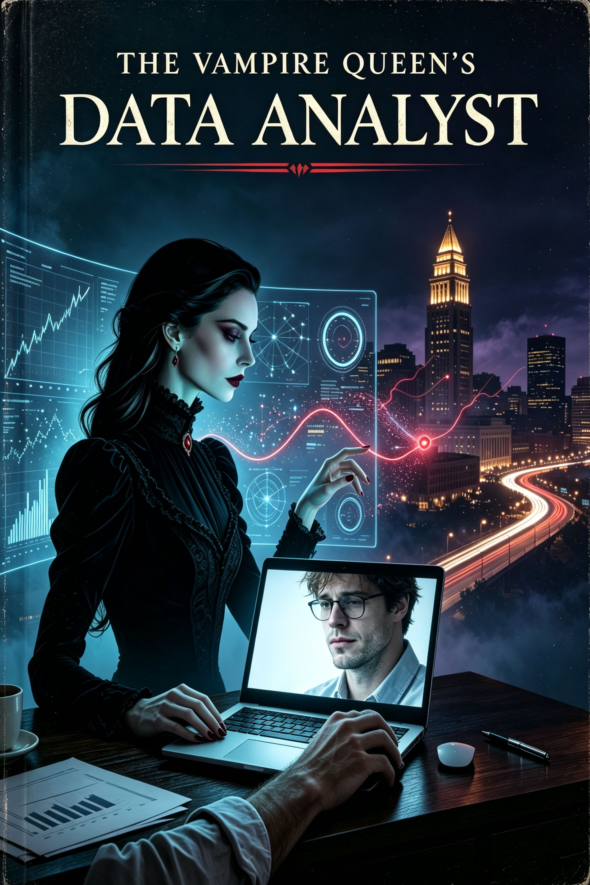 The Vampire Queen's Data Analyst cover
